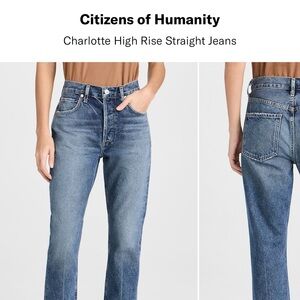 Citizens of Humanity Charlotte Jeans in color first class